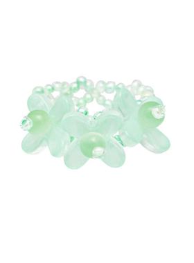 买2送1！琉璃花朵编织戒指同款