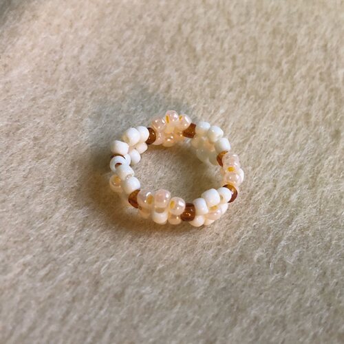 ylyl稀有配色墨绿泫雅风花花戒指