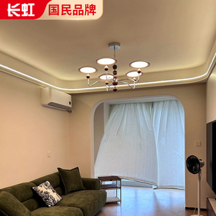 复古中古风星轨飞碟客厅吊灯现代简约灯具餐厅卧室主灯 设计感法式