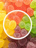 Keli Guo Vitamin C Juice Gummy Candies, sour q Candy bottles, children's snacks, vc gummy candies, bulk wholesale, popular online candies thumbnail 5