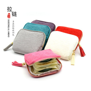 时尚精致黄金饰品耳环耳钉戒指吊坠挂件手镯项链手项链收纳拉链包