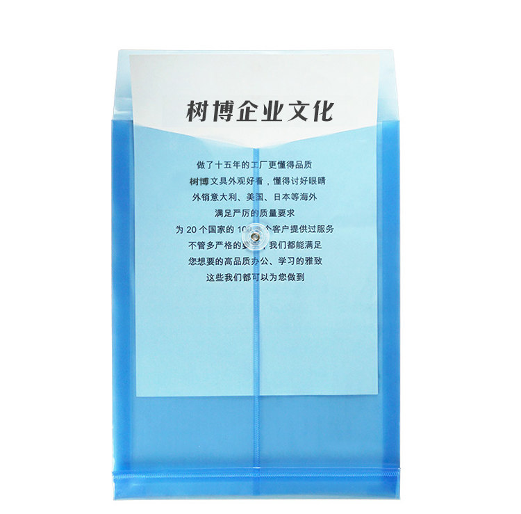 文件袋透明塑料文件夹产前检查信息存储袋A4测试纸袋文件袋塑料文