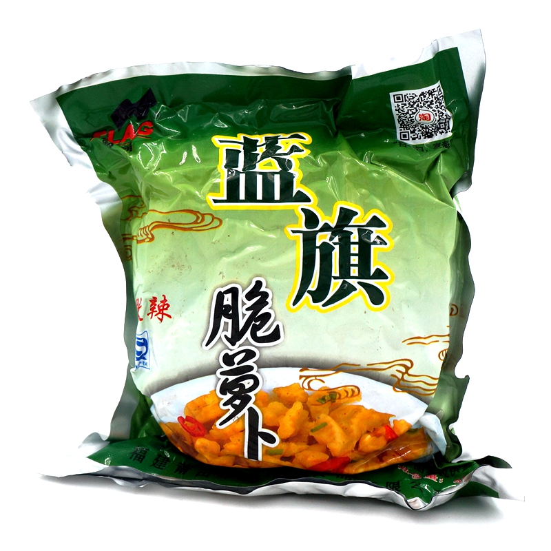 莆田特产蓝旗脆萝卜干900g清粥小菜下饭微辣素食开胃特色食材包邮