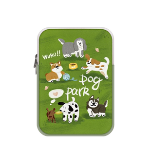 VISION踏青小狗电脑内胆包14寸女生IPAD适用联想air苹果mac笔记本华为15.6寸保护套惠普小米平板ins收纳包