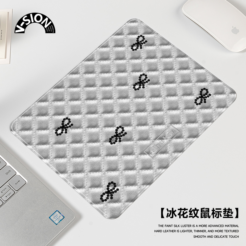 V-SION蝴蝶结硬质鼠标垫小号