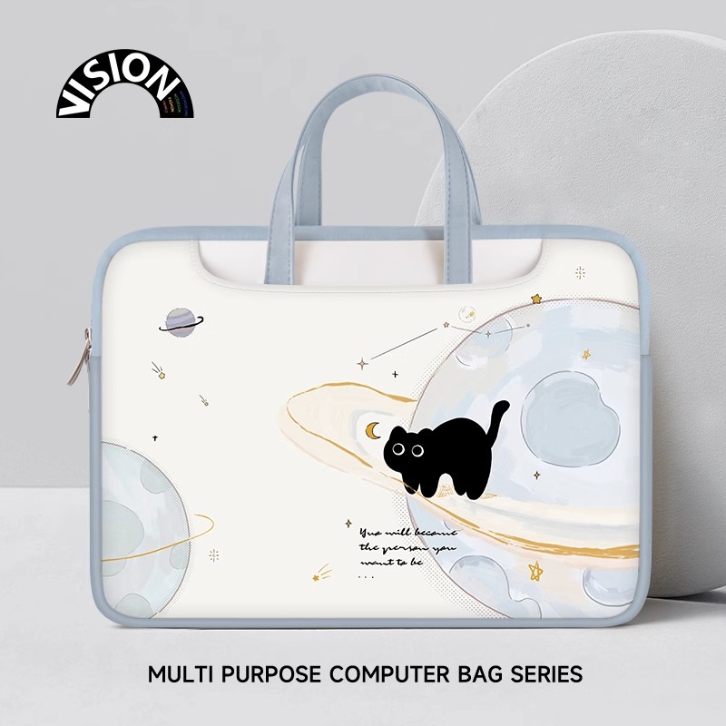 V-SION原创插画笔记本重磅电脑包