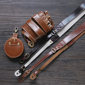 微单相机背带奥林巴斯徕卡佳能肩带挂绳镜头盖内存卡配件收纳包