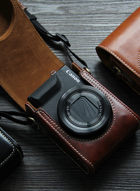 适用理光GR3X相机包挎包佳能g7x2 M3索尼黑卡RX100 GR4皮套LX10