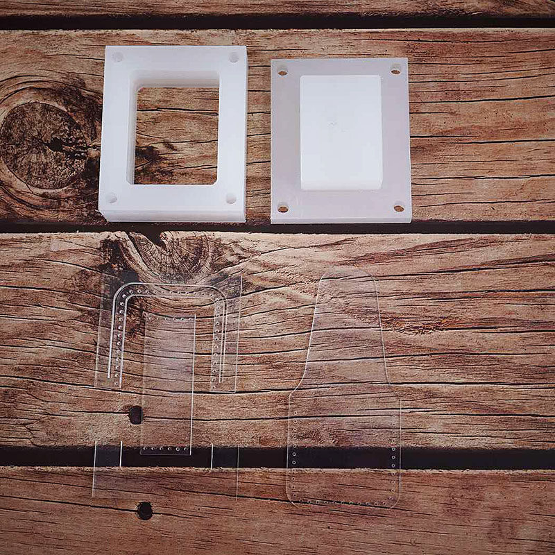 diy手工皮具皮革塑型模具打火机套塑型模具植鞣革塑形压模具包邮