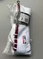 White, Deep Red, High-Top, Thick Sole