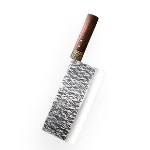 楚家刀 菜刀厨师专用手工锻打切肉锋利切片刀户撒阿昌族刀具厨房