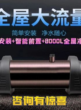 全屋净水系统中央过滤器全屋净化