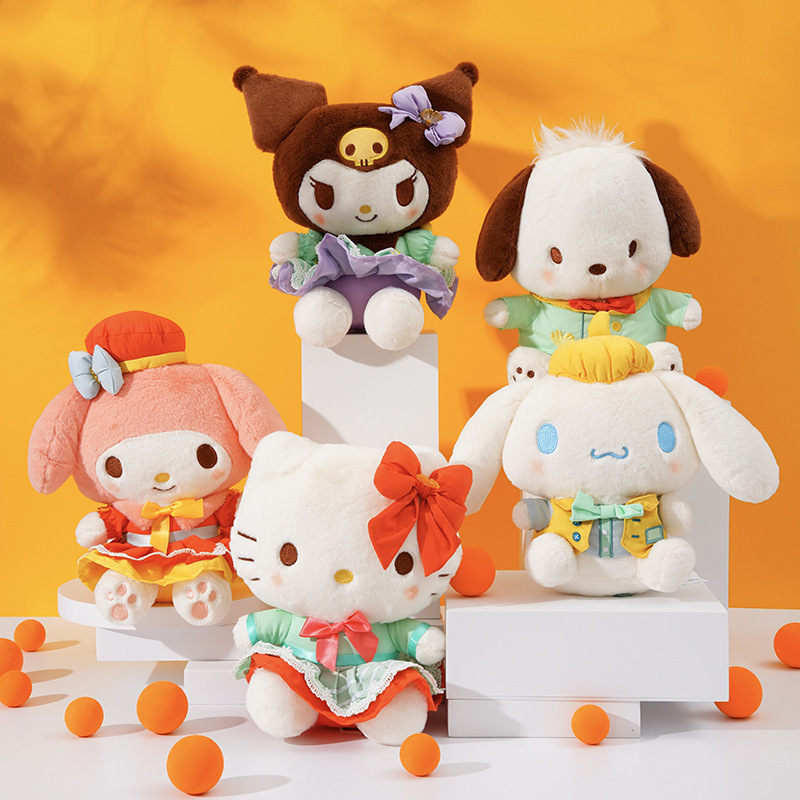 正版新款三丽鸥玩偶秋冬限定库洛米hellokitty美乐蒂公仔