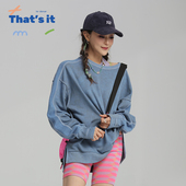 周丽君联名系列That it&BAIWU水洗套头卫衣ZLJ24581043