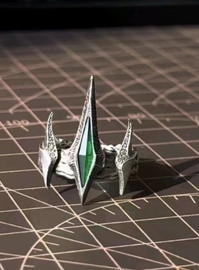 伊苏尔德纪念周边个性戒指男英雄联盟破败之王时尚简约可调节指环