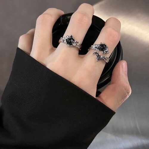 可调节暗影系列指环冷淡风