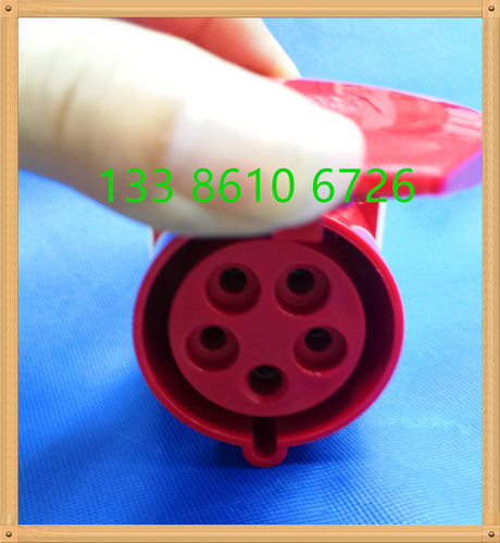 工业新型插座 RS-115（5*16A) 航空插座 防水插座 5X16A