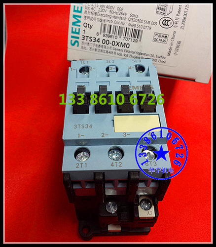交流接触器3TS3400-0X 220V380V110V36V24V 3TS34 00