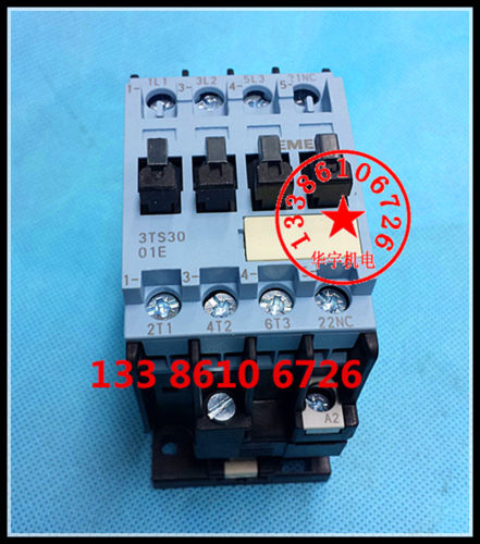 交流接触器3TS30 01-0XM0 AC220V 3TS3001E-0X 9A