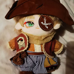 黑塔利亚aph-亚瑟·柯克兰棉花娃娃20cm正版尼克兰周边七夕节礼物