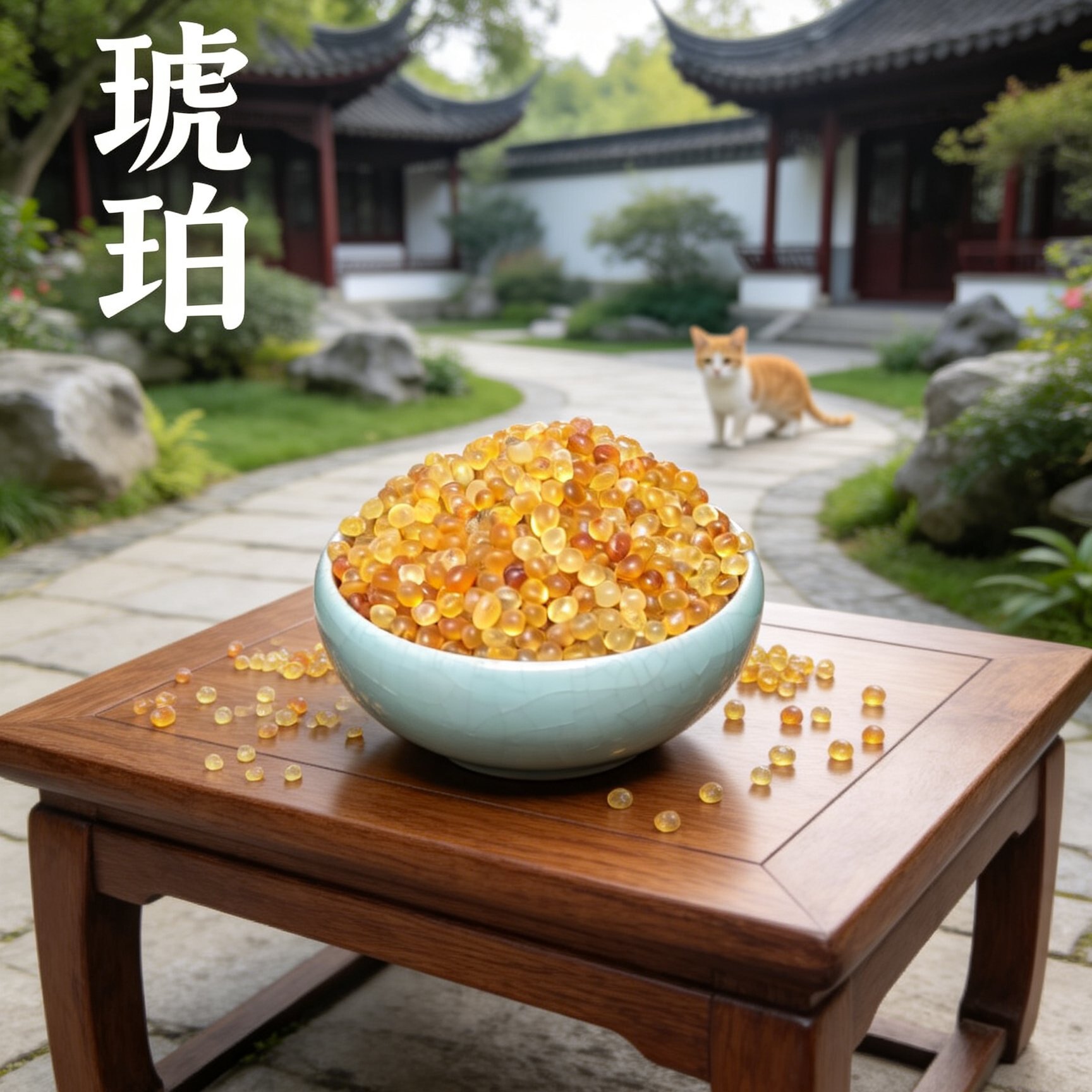 波罗的海天然琥珀蜜蜡随型珠4毫米无孔供佛装藏曼扎俄罗斯原石
