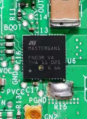 MASTERGAN1贴片QFN-3门驱动器全新原装芯片IC单片机MCU控制器模块