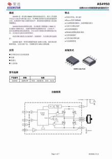 AS4950可替A4950 AT8870 TMI8870 G2057芯片IC单片机MCU DRV8870