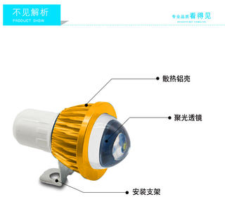 电动车摩托车LED强光射灯改装12V48V60V72V超亮外置大灯鱼眼射灯