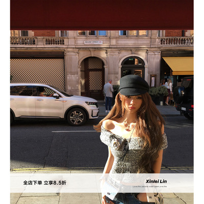 XinleiLin双色小香上衣衬衫