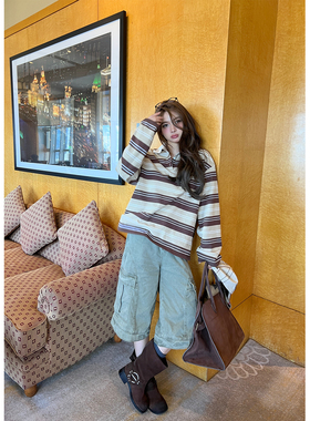 Xinlei Lin“理性叛逆”双版本结构款中裤七分裤牛工装裤皮裤