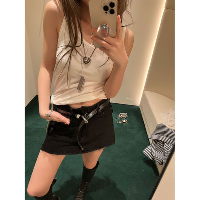 xinleilin极简纯色背心吊带