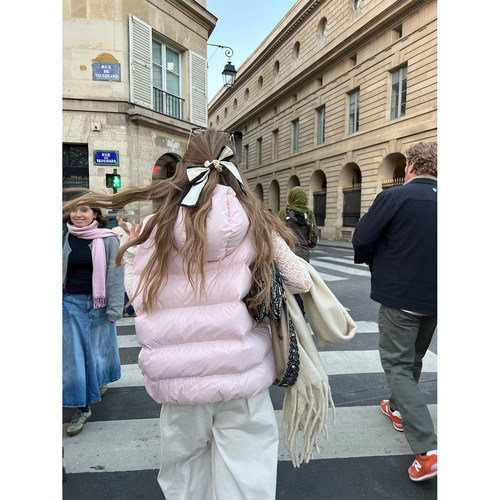 XinleiLin双色羽买家羽绒服短款
