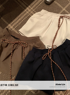 Xinlei Lin 莫恩图书馆 miu系复古少女学院风蓬蓬裙子裙裤百搭