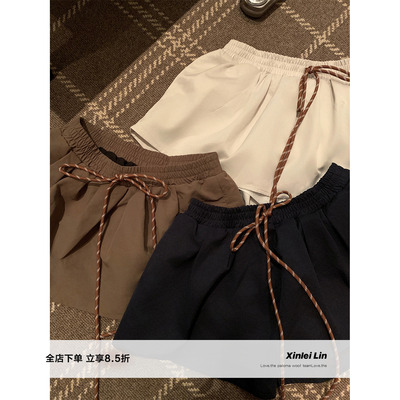 XinleiLin三色运动休闲裙裤