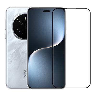 micimi 适用于magic7钢化玻璃膜荣耀magic7全屏全胶高清高透轻薄防指纹