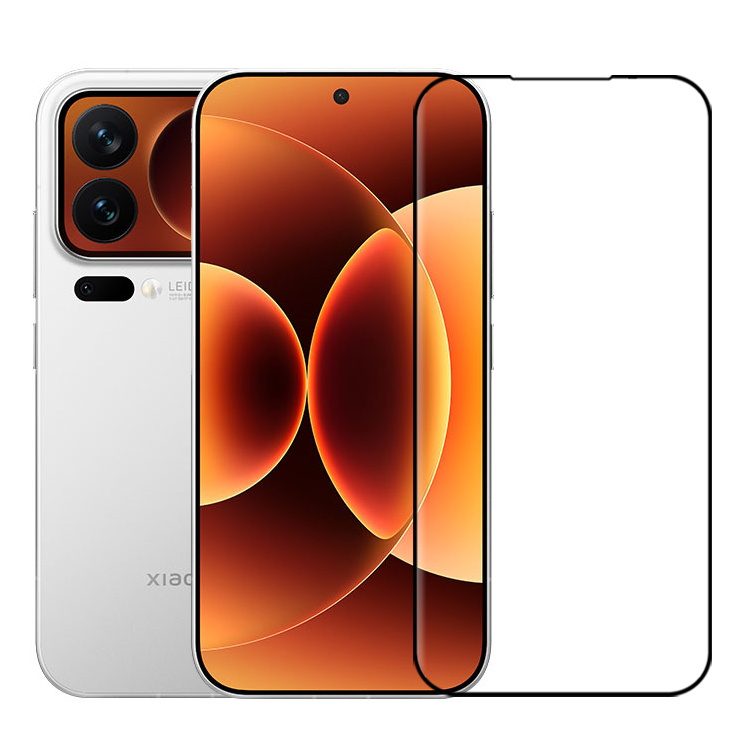micimi 适用小米17钢化膜全透明窄丝印17Pro Max玻璃屏幕高清保护贴xiaomi17p手机全屏覆盖全胶超薄