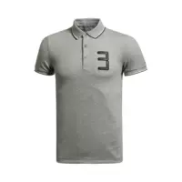 Chính hãng có bảo mật Li Ning 2014 áo sơ mi nam tay ngắn mùa hè APLJ037-1-2-3-4-5 - Áo polo thể thao áo polo adidas nam