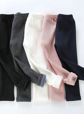 Kids Boys Pants Autumn Winter Thicked Warm Girls Leggings So