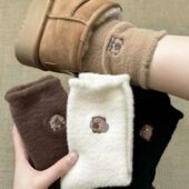 Capybara Cute 5Pairs Soft Fleece Kawaii Warm Socks Thicken