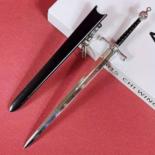 8.6inch Dragon Katana Metal Ninja Knife Blade Damascus Sword