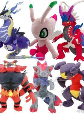 Pokemon Koraidon Plush Groudon Yveltal Incineroar Zoroark Mi