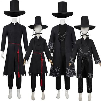 Demon Hunters KPOP SAJA BOYS Jinu Cosplay Costume Kids Men U
