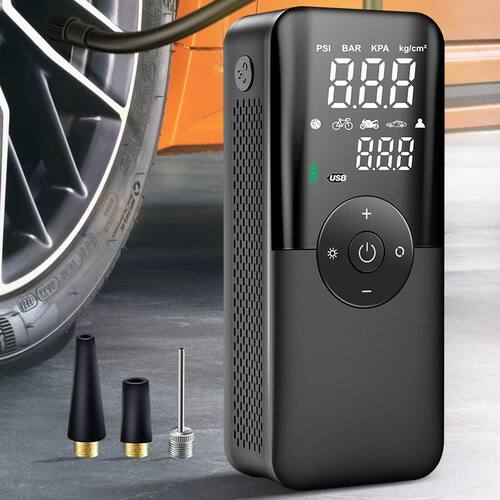 CARSUN Rechargeable Air Pump Tire Inflator Portable Compress