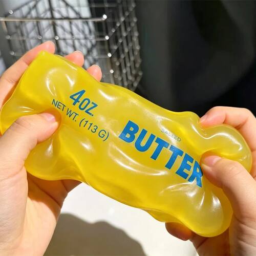 hot Moldable Butter Stick Squishy Toy Vaseline Filled Stress