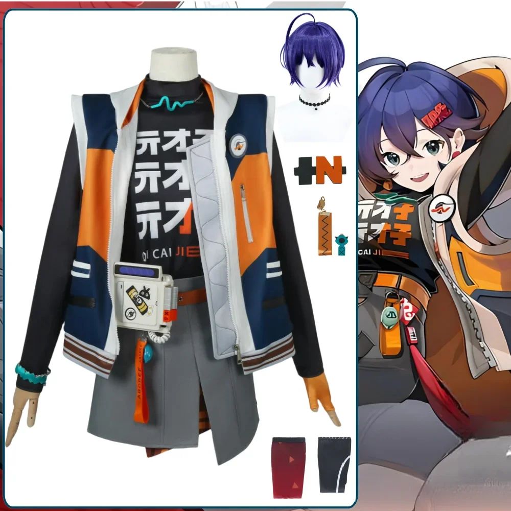 Zzz Belle Cosplay Zenless Zone Zero Belle Cosplay Costume Wo