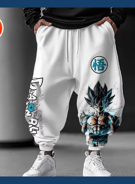Anime 2025 Dragon Ball Goku Peripheral Loose Pants Classic A