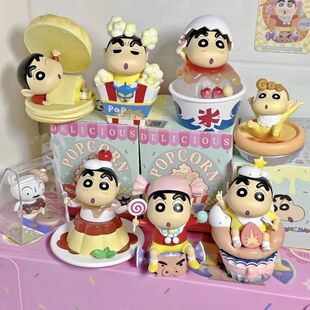 Cute Crayon Shin-Chan Heart Time Series Blind Box Pvc Model