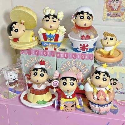 Cute Crayon Shin-Chan Heart Time Series Blind Box Pvc Model