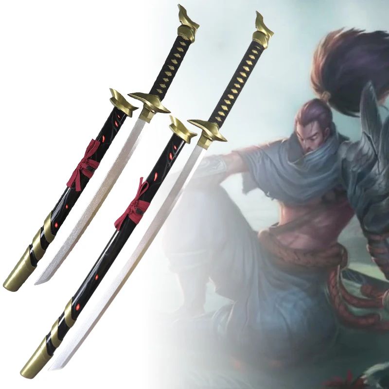 72/104cm Yasuo Katana Anime League of Legends Sword Cosplay