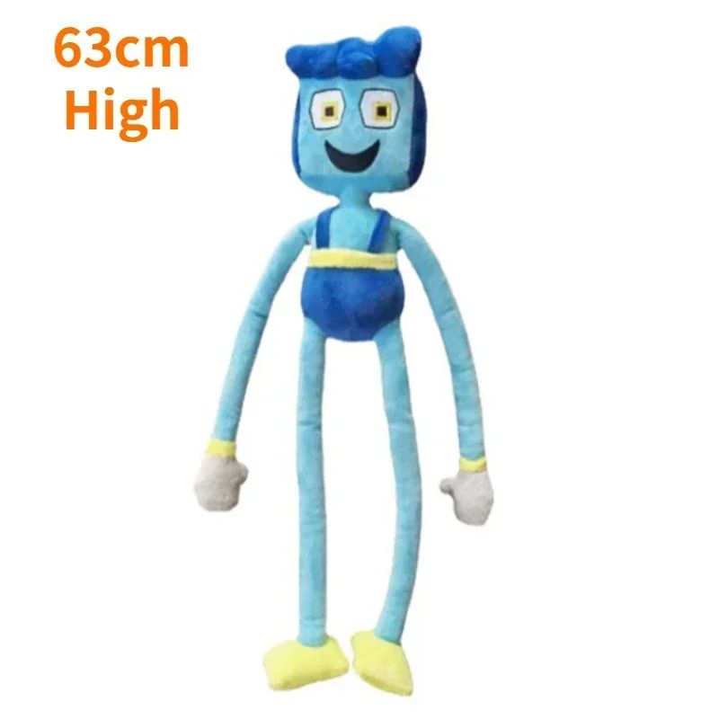 63cm Family Plush Dolls Grandpa Long Leg Father Son Sister R